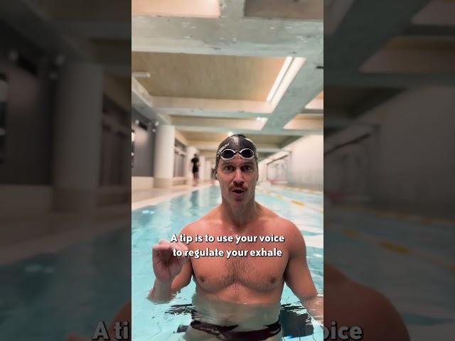 How to regulate your breathing in freestyle #swimming