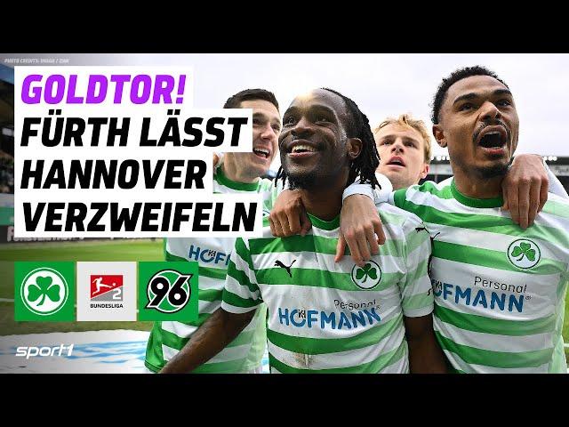 SpVgg Greuther Fürth - Hannover 96 | 2. Bundesliga Tore und Highlights 15. Spieltag