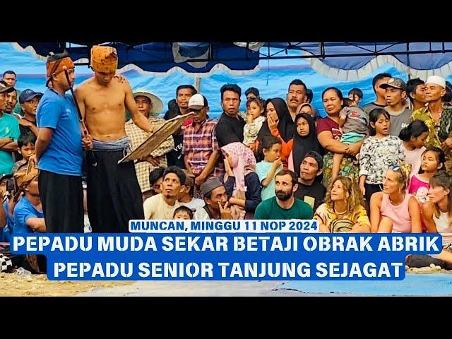 [FULL] Paguyuban SEKAR BETAJI  VS TANJUNG SEJAGAT| Peresean terbaru 2024 | Desa MUNCAN Lombok Tengah