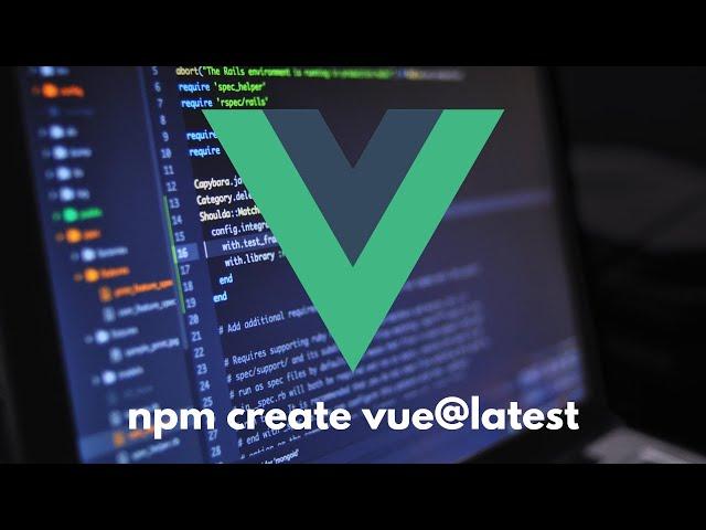 Create Vue 3 app by using npm