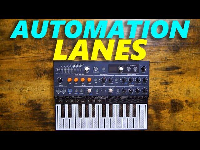 Microfreak Automation Lanes (Basic Walkthrough)