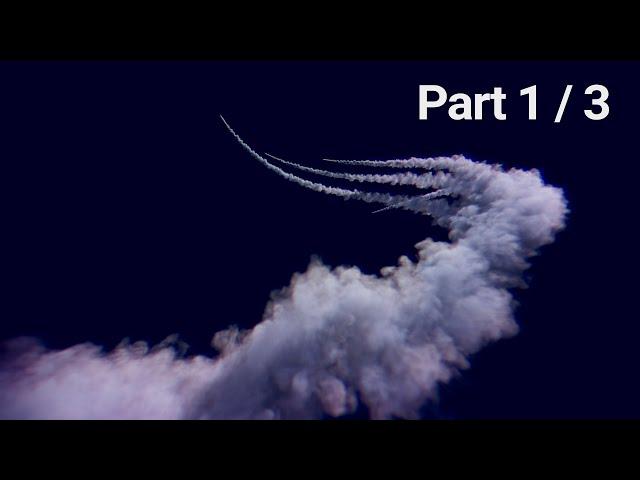 How I Prep My Trails To Sim Smoke In Houdini (1/3)