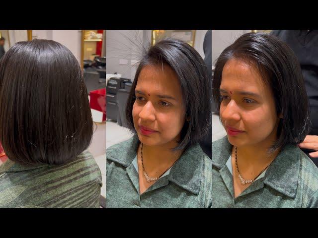 How to blunt haircut// Bob blunt tutorial// Bob cut step by step