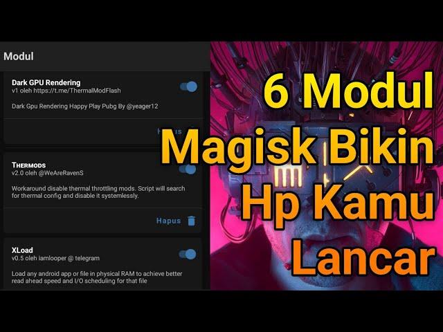 6 Rekomendasi Modul Magisk Yang Sering Di Pakai Untuk Bermain Game/Penggunaan Harian