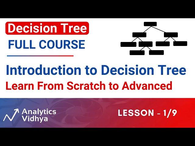 Decision Tree Full Course | #1. Introduction to Decision Tree