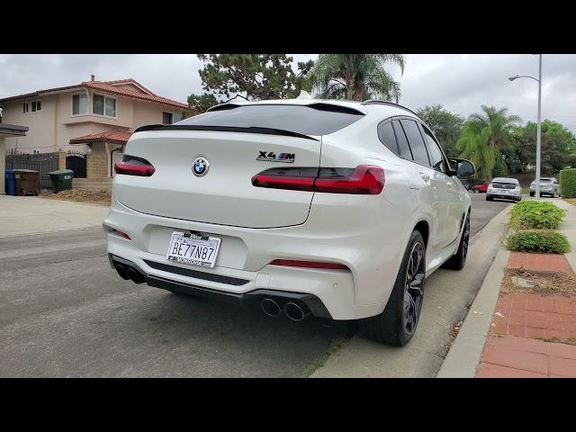 2021 BMW X4M Competition | Stock Exhaust