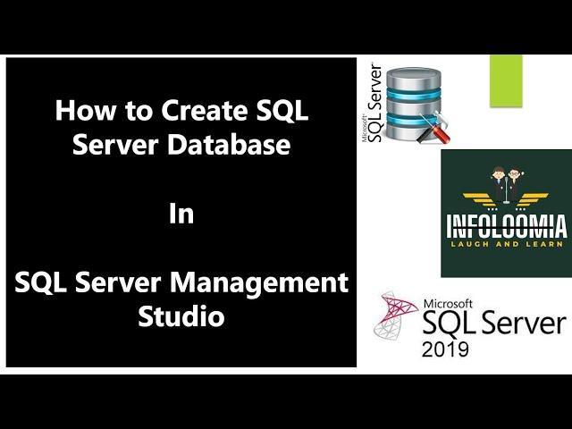 Create Database in Microsoft SQL Server |  Create SQL Server Database | Create User Database | SSMS