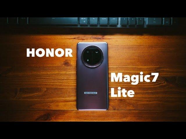 Honor Magic 7 Lite. Primul telefon testat in 2025. Camera smechera si baterie cat asa.