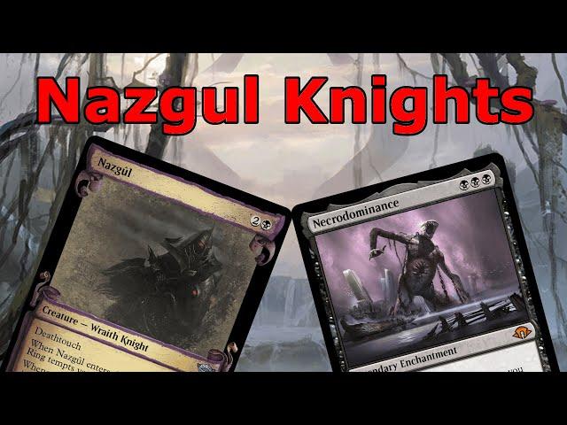 THEY LET ME PLAY NINE NAZGUL!!!  Nazgul Knights (MH3 Mono Black Aggro- Legacy MTG)