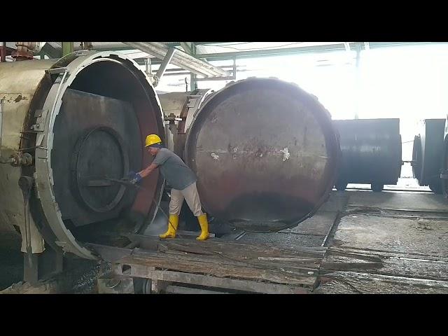 PROSES PENGOLAHAN KELAPA SAWIT||PROSES PEREBUSAN TBS KELAPA SAWIT PADA STASIUN STERILIZER