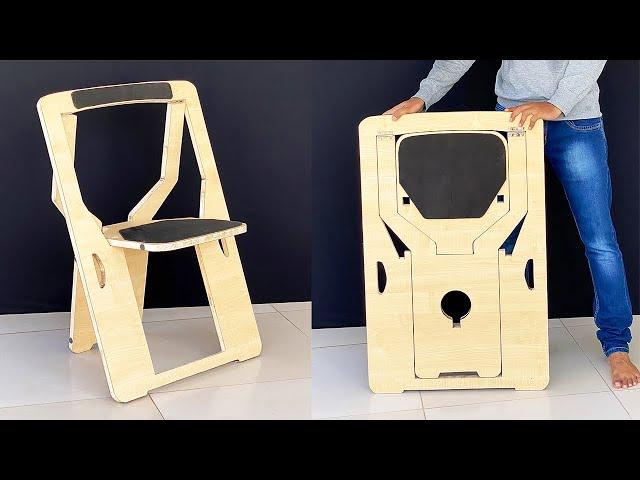 How to Make a Secret Foldable Chair at Home