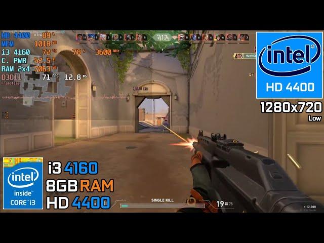 Valorant | i3 4160 + Intel HD 4400