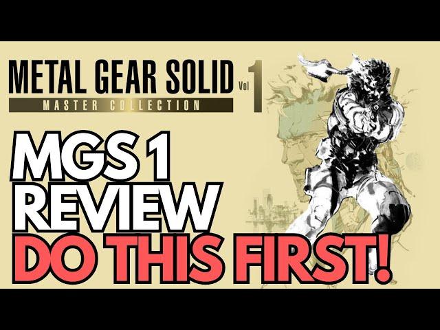 Metal Gear Solid 1 Switch Review - Do THIS Before Playing!