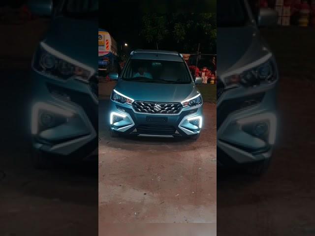 Custom CARs ll New Suzuki Ertiga modified with fog DRL  and Headlight DRLs