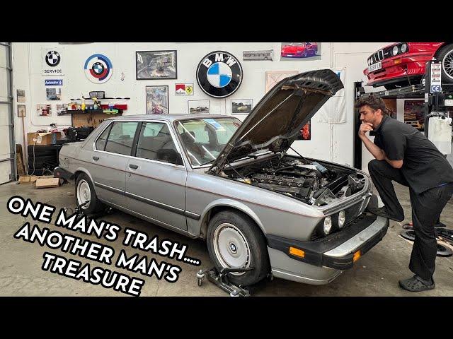 I Bought an Abandoned S38 Swapped E28 535is | The Vintage BMW Find of a Lifetime!