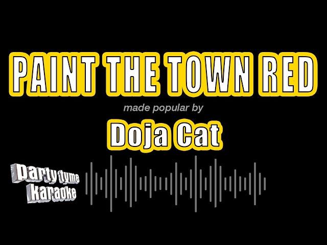 Doja Cat - Paint The Town Red (Karaoke Version)