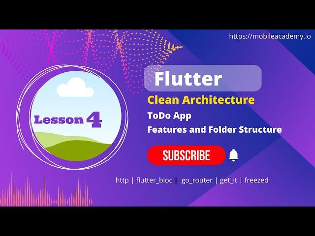 Flutter | Clean Architecture | Features and Folder Structure