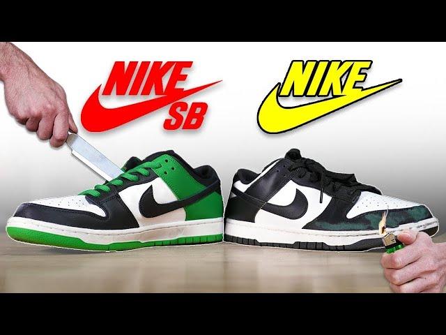 Are they really different? Dunks vs SB Dunk