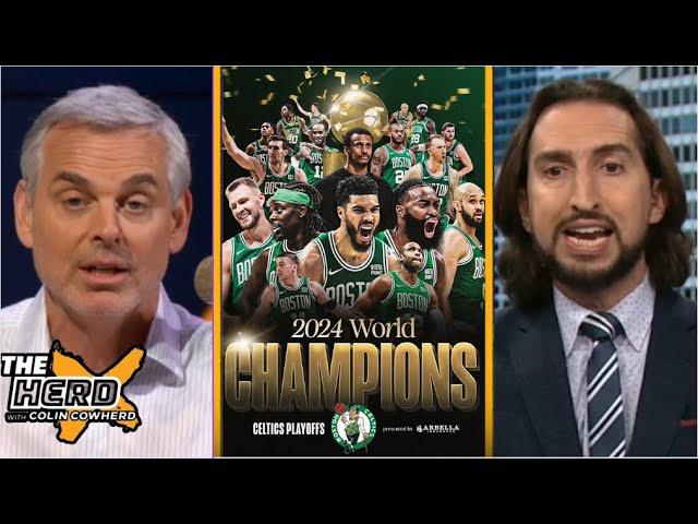 THE HERD | Celtics are greatest team of all time - Colin & Nick reacts to Boston beat Mavs in game 5