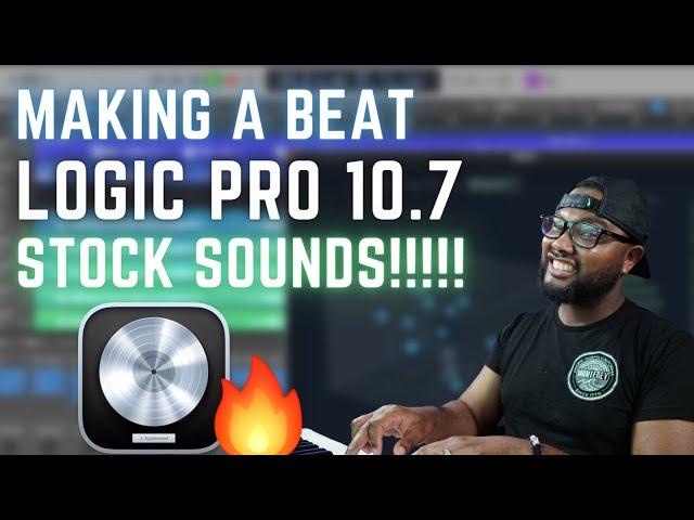 1st Beat in Logic Pro 10.7 | STOCK SOUNDS ONLY!