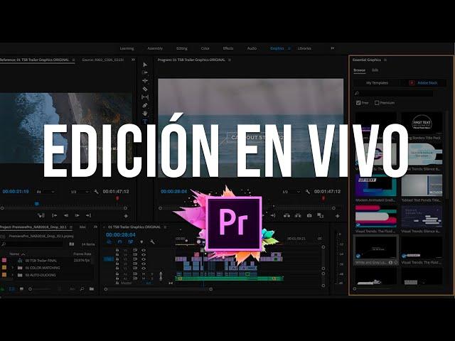  Cómo EDITAR VIDEOS con ADOBE PREMIERE CC 