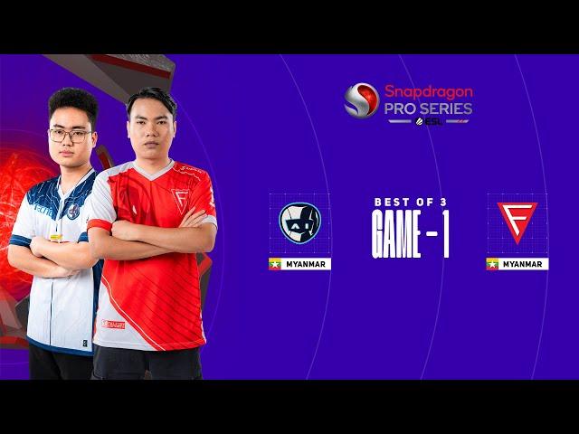 [Game - 1] Ai Esports vs Falcon Esports | Snapdragon Pro Series