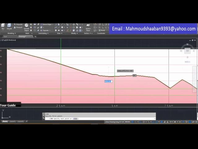 Export the elevation profile from Google Earth to ecxel by an approximate method