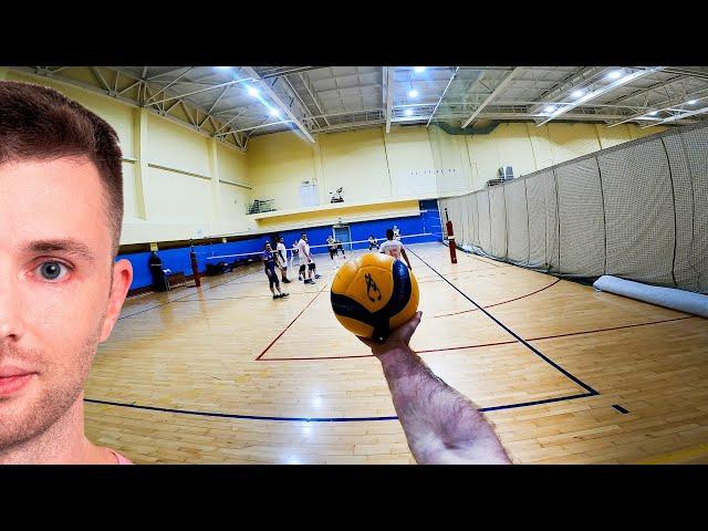 VOLLEYBALL FIRST PERSON FULL MATCH | BOYS vs GIRLS  | «Dream Team» VS Woman School Olympic Reserve