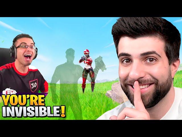 I CHEATED in Nick Eh 30's Fortnite Hide and Seek!