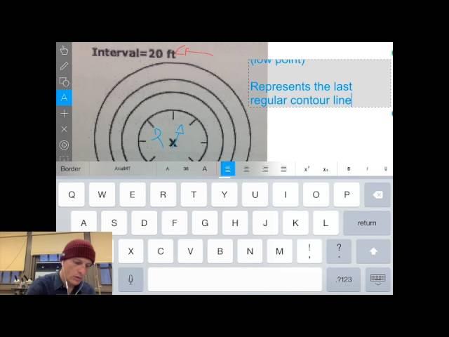 Earth Science Wrap Up (10/15/15):  Contour Map Basics