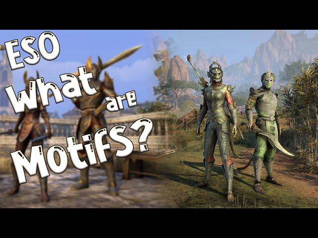 ESO - What are Crafting Motifs? (Elder Scrolls Online)