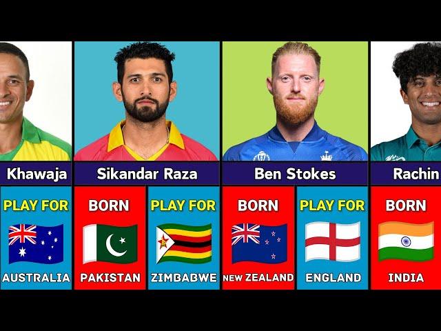 Best Cricketers Who Did Not Play For Their Country Of Birth