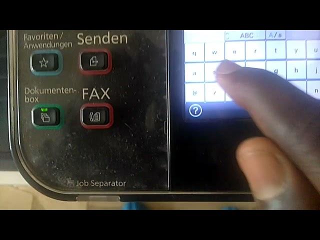 How to scan with UTAX 256i Printer. With your Flash