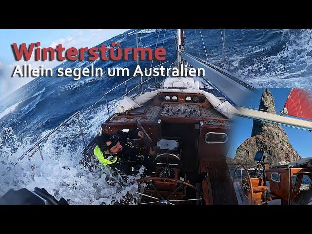 Winterstürme. Allein segeln um Australien. Von Sydney nach Lord Howe Island und Queensland