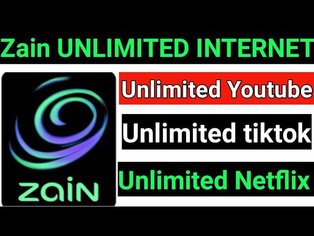 Zain Unlimited internet Package Monthly | Zain Unlimited internet offer