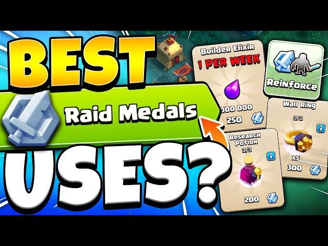 How to Spend Raid Medals AFTER Trader Shop Nerf! (Clash of Clans)