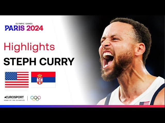 JO PARIS 2024 - Monsieur MVP : Le festival de Stephen Curry lors de Team USA-Serbie