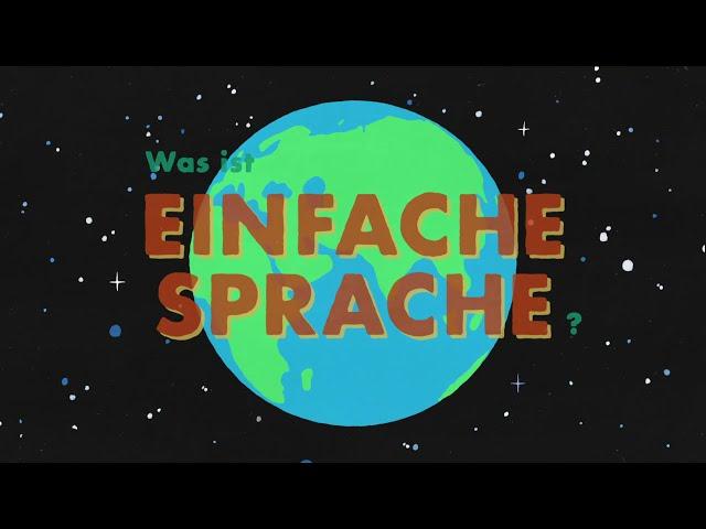 Was ist Einfache Sprache?