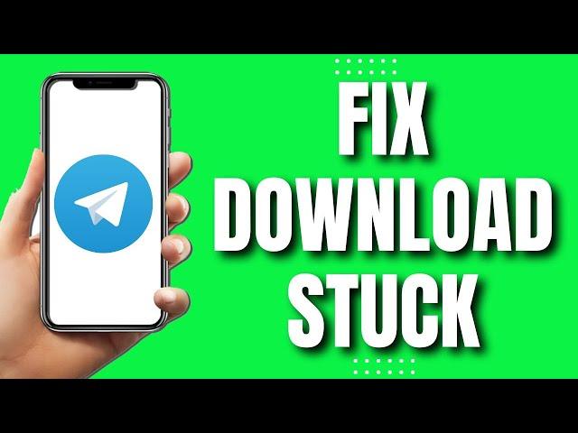 How To Fix Telegram Download Stuck (2023)