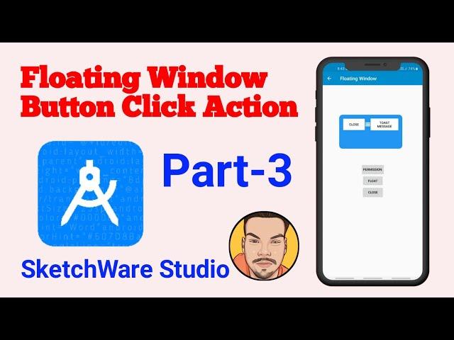 #Part-3 How To Create Rounded Floating Window In SketchWare Studio |Hindi| Androidbulb