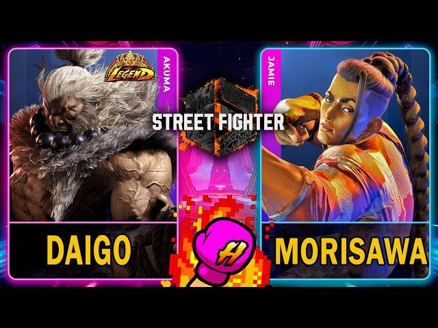 SF6 Daigo (AKUMA) VS Morisawa (JAMIE)Street Fighter 6スト64K 60ᶠᵖˢ