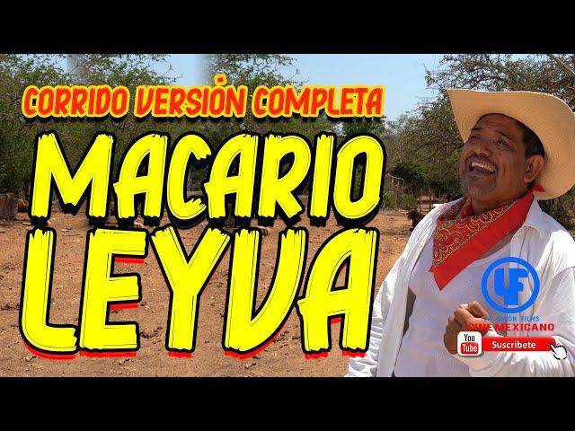 ""Macario Leyva Versión Completa" Leo Bucio Tráiler de Película