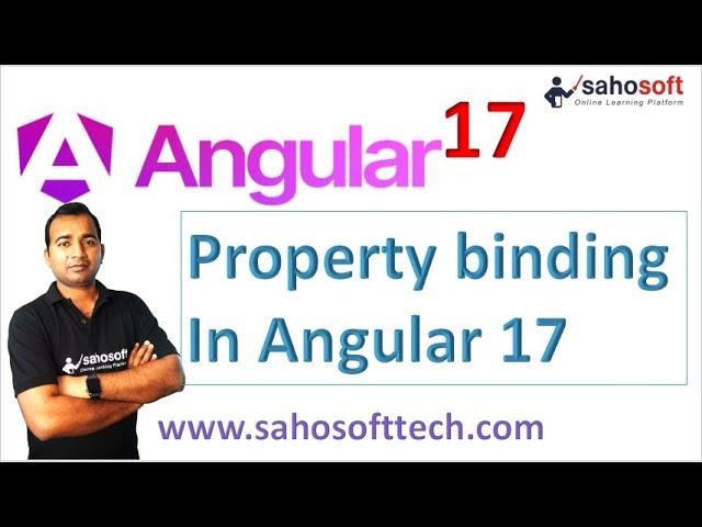 Property binding in Angular 17  | Data Binding | Angular 17 Tutorials in Hindi