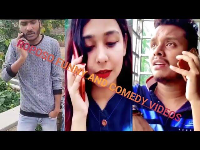 New roposo funny and comedy videos 2020//roposo romantic video/