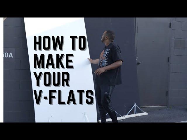 Budget Studio Must-Have: DIY V-Flats for Photography