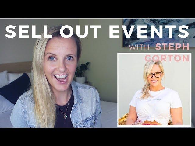 How To SELL OUT Your WORKSHOP  | EVENT PLANNING TIPS with Steph Gorton from House of Hobby