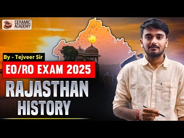 Rajasthan History Revision | EO/RO Exam 2025 | Tejveer Sir | Ceramic Academy