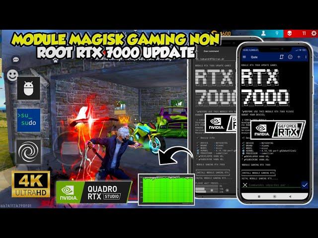 IMPROVE DEVICE PERFORMANCEMAGISK GAMING NON ​​ROOT RTX MODULEHOW TO INSTALL MODULE TO FIX LAG GAME