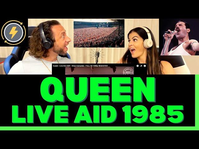 First Time Hearing Queen - Live Aid 1985 Reaction - DEFINITELY ONE OF THE BEST PERFORMANCES EVER!