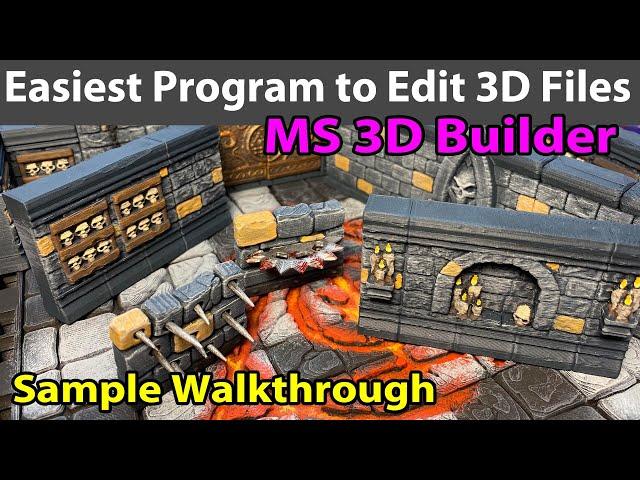 Microsoft 3D Builder: Easiest Program to Edit 3D Files